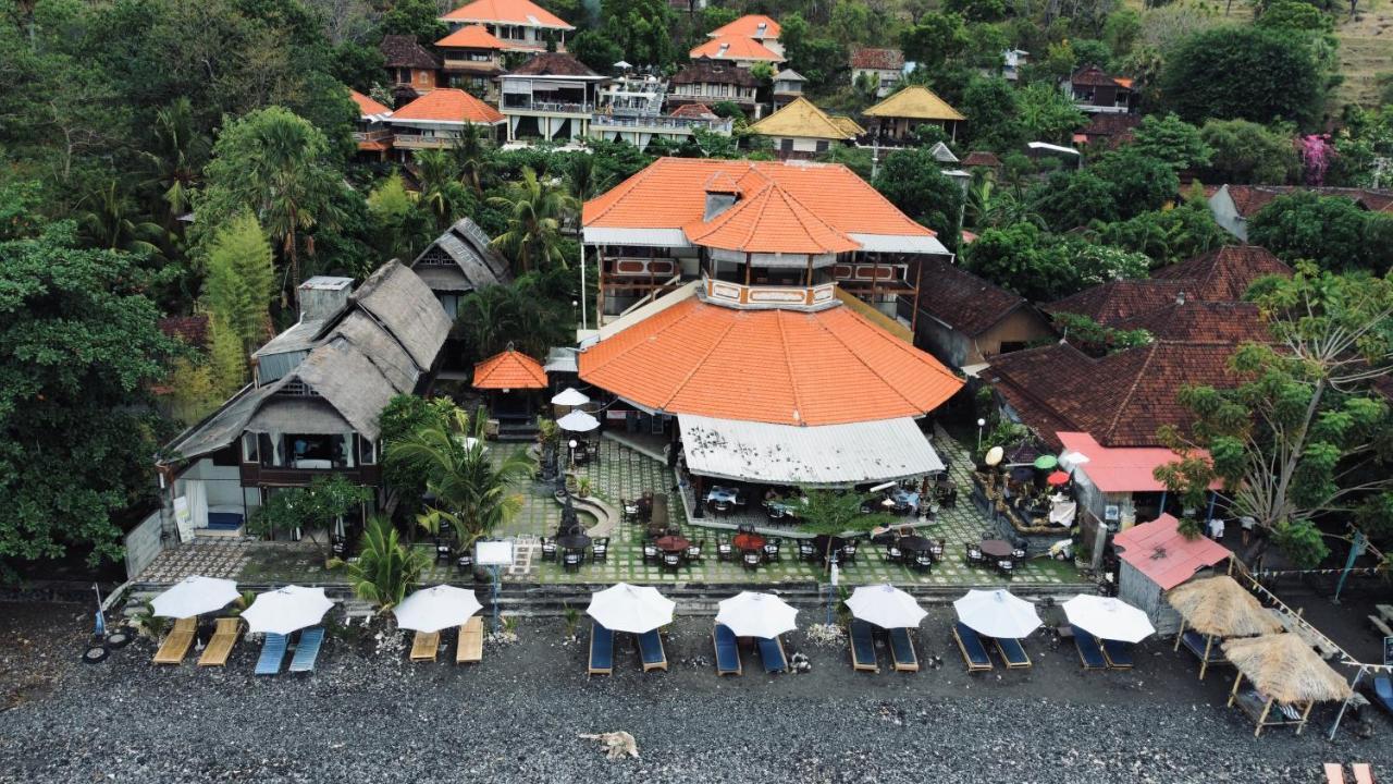 Amed Cafe & Hotel Kebun Wayan エクステリア 写真