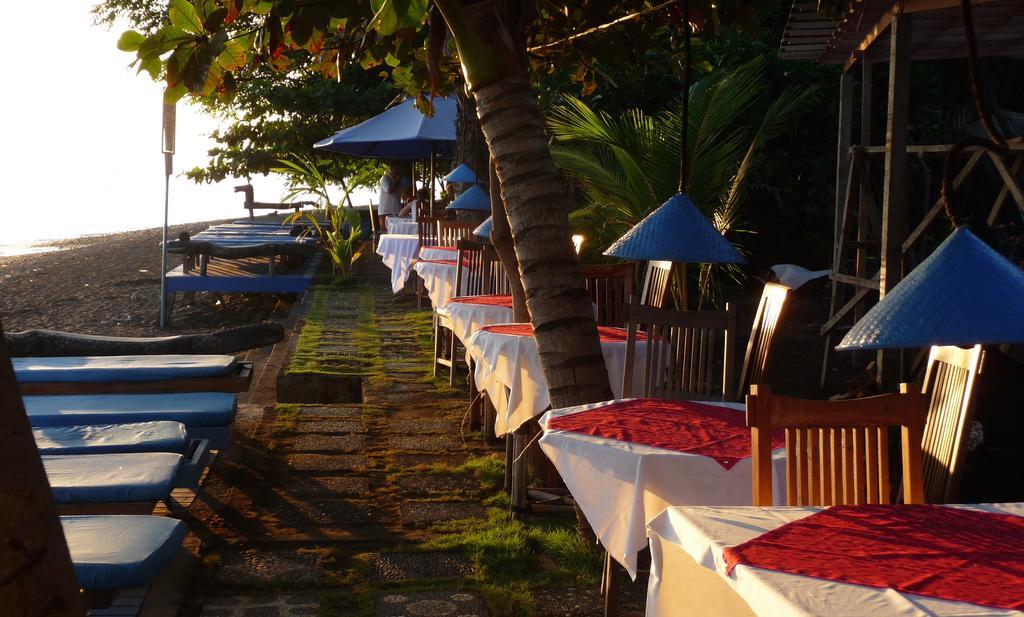Amed Cafe & Hotel Kebun Wayan エクステリア 写真
